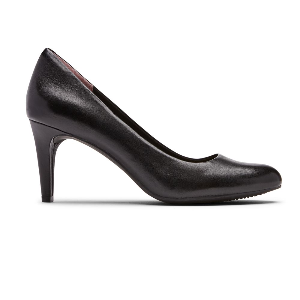 Rockport Canada Total Motion Arabella Heel - Womens Pumps Black (ZMH456892)